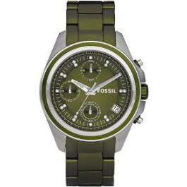 Uhrenarmband Fossil ES2917 Stahl Grün 18mm